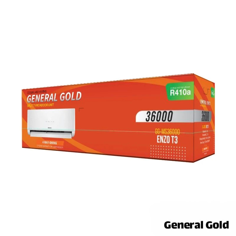 کولر گازی جنرال گلد 36000 انزو ENZO T3 مدل GG-MS36000